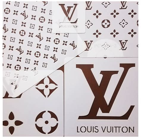 printable louis vuitton stencil